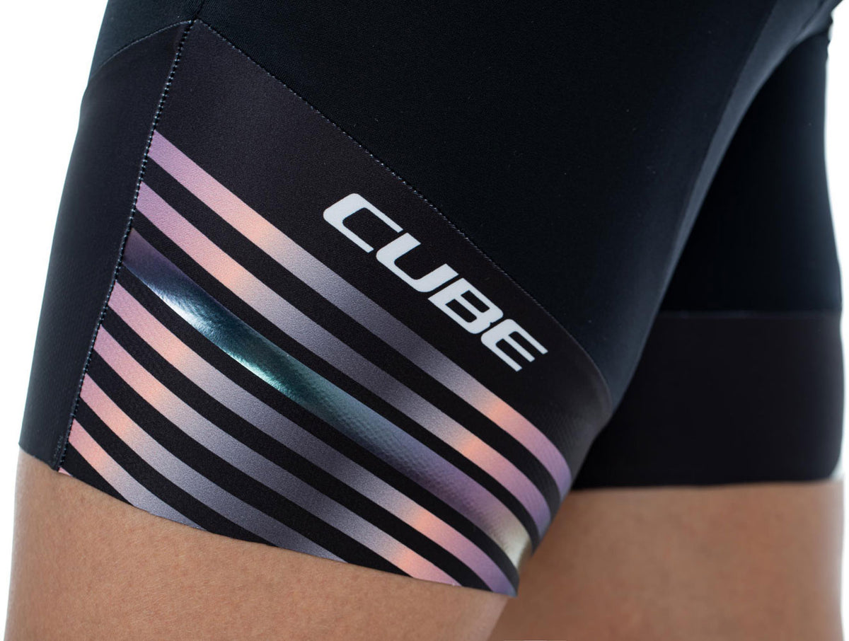 Pantaloni CUBE Teamline WS Cycle Black/Violet