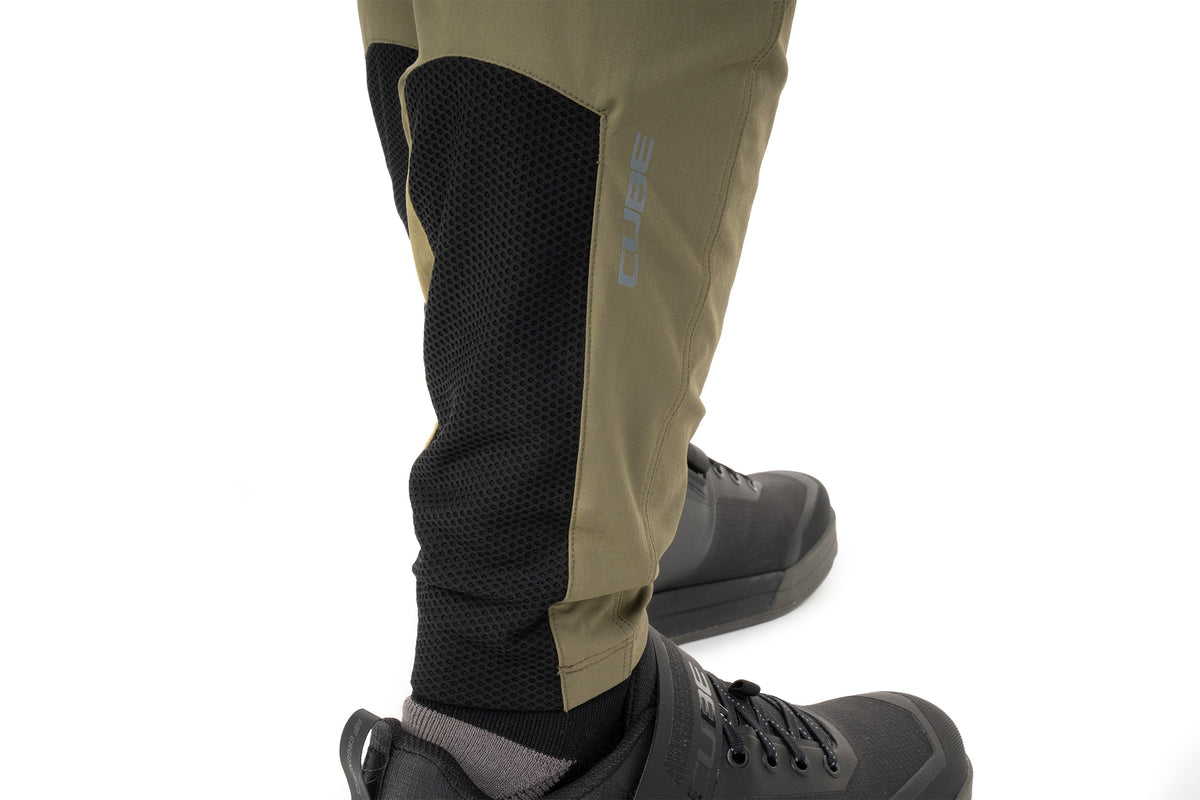 Pantaloni CUBE Trail TM Reed Green