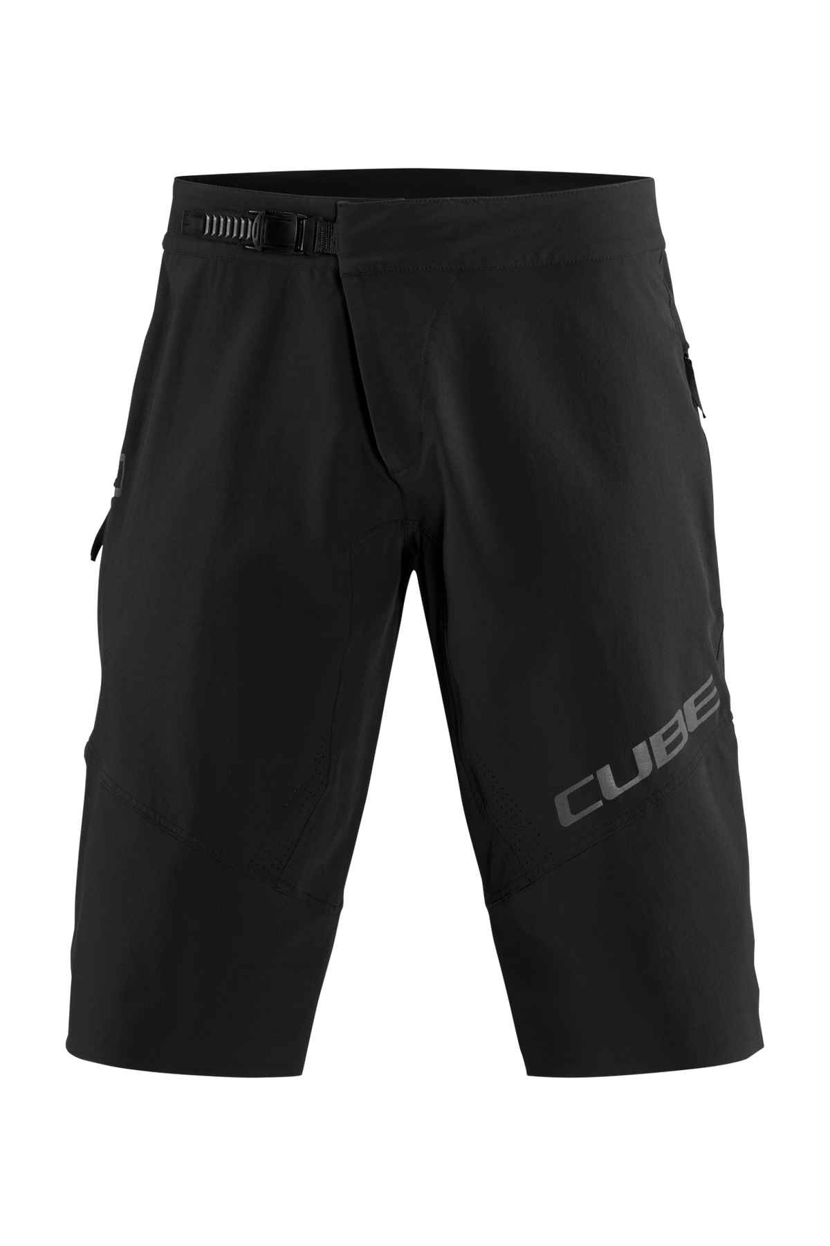 Pantaloni CUBE Vertex Baggy Shorts x Actionteam Black