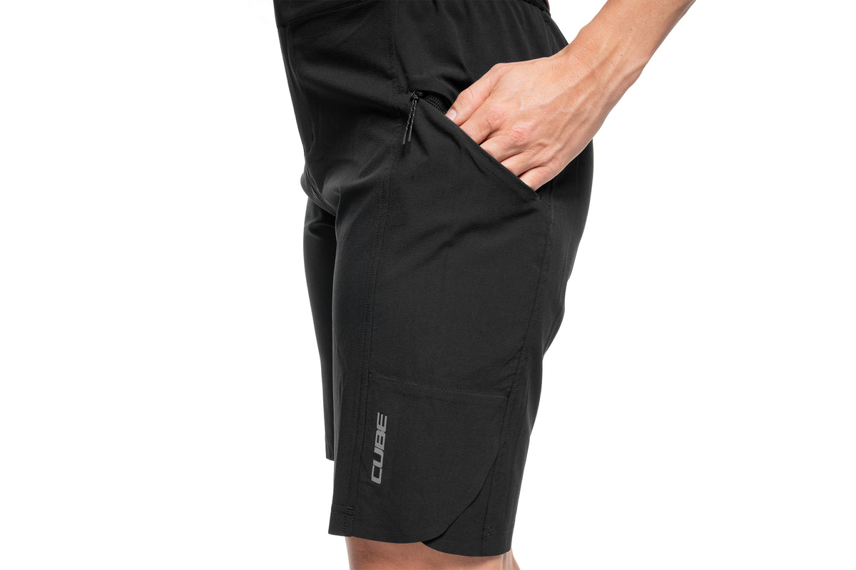 Pantaloni CUBE WS Trail CMPT Black