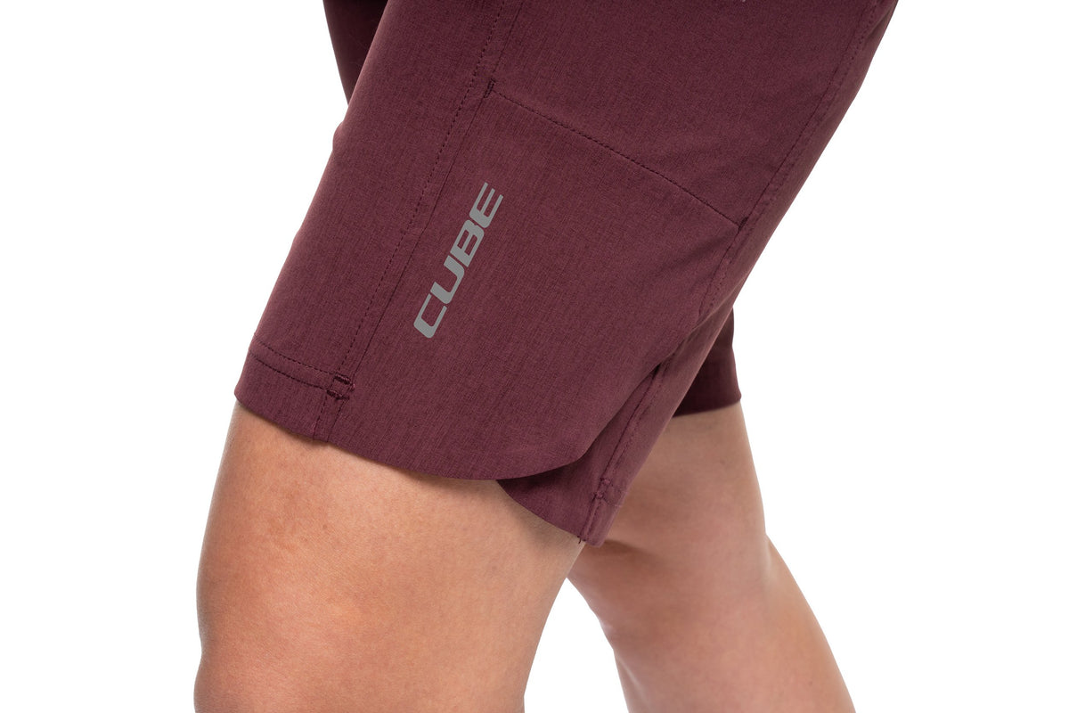 Pantaloni CUBE WS Trail CMPT Bordeaux