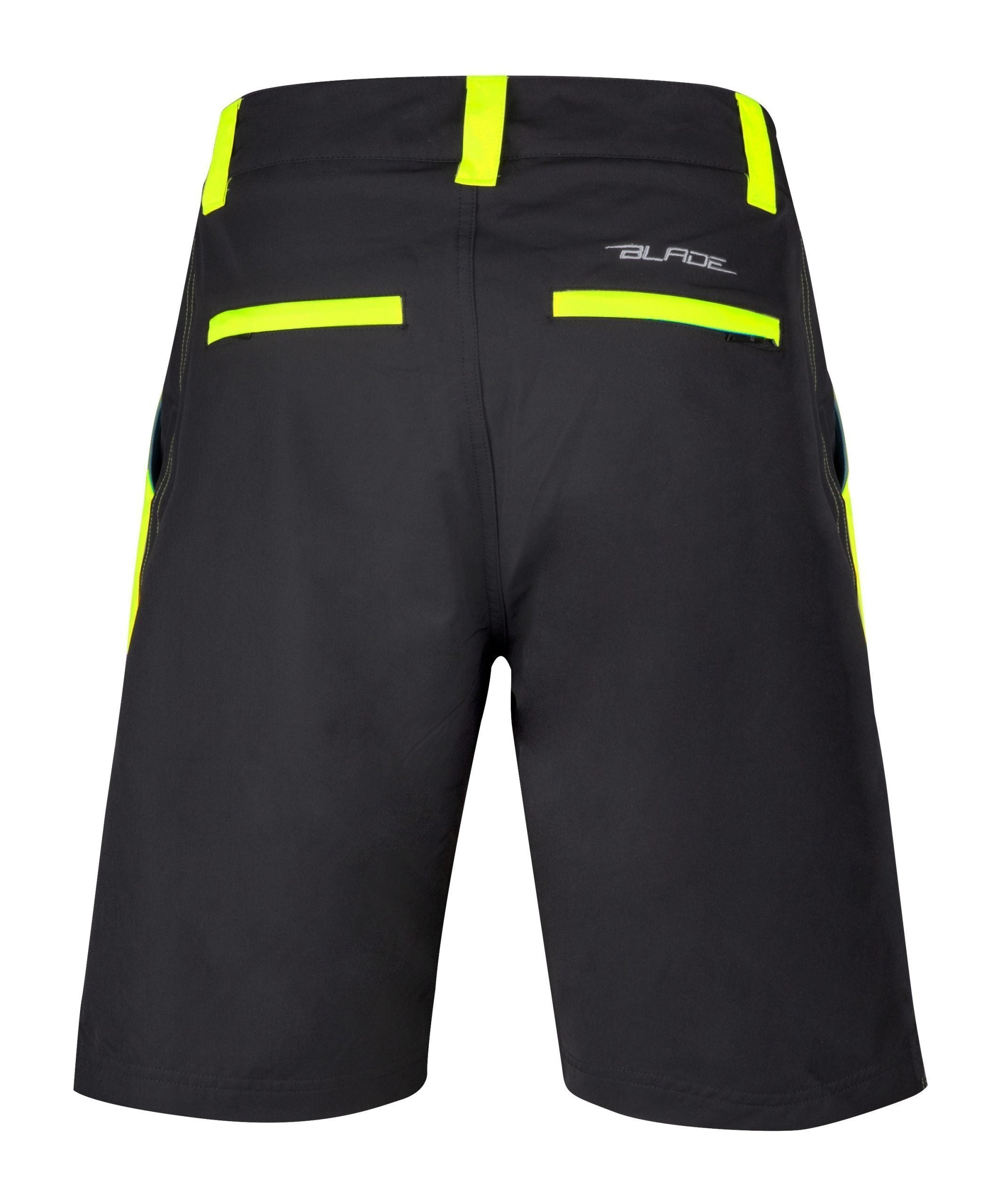 pantaloni force blade mtb cu sub pantaloni cu bazon negru fluo xxl 1 scaled