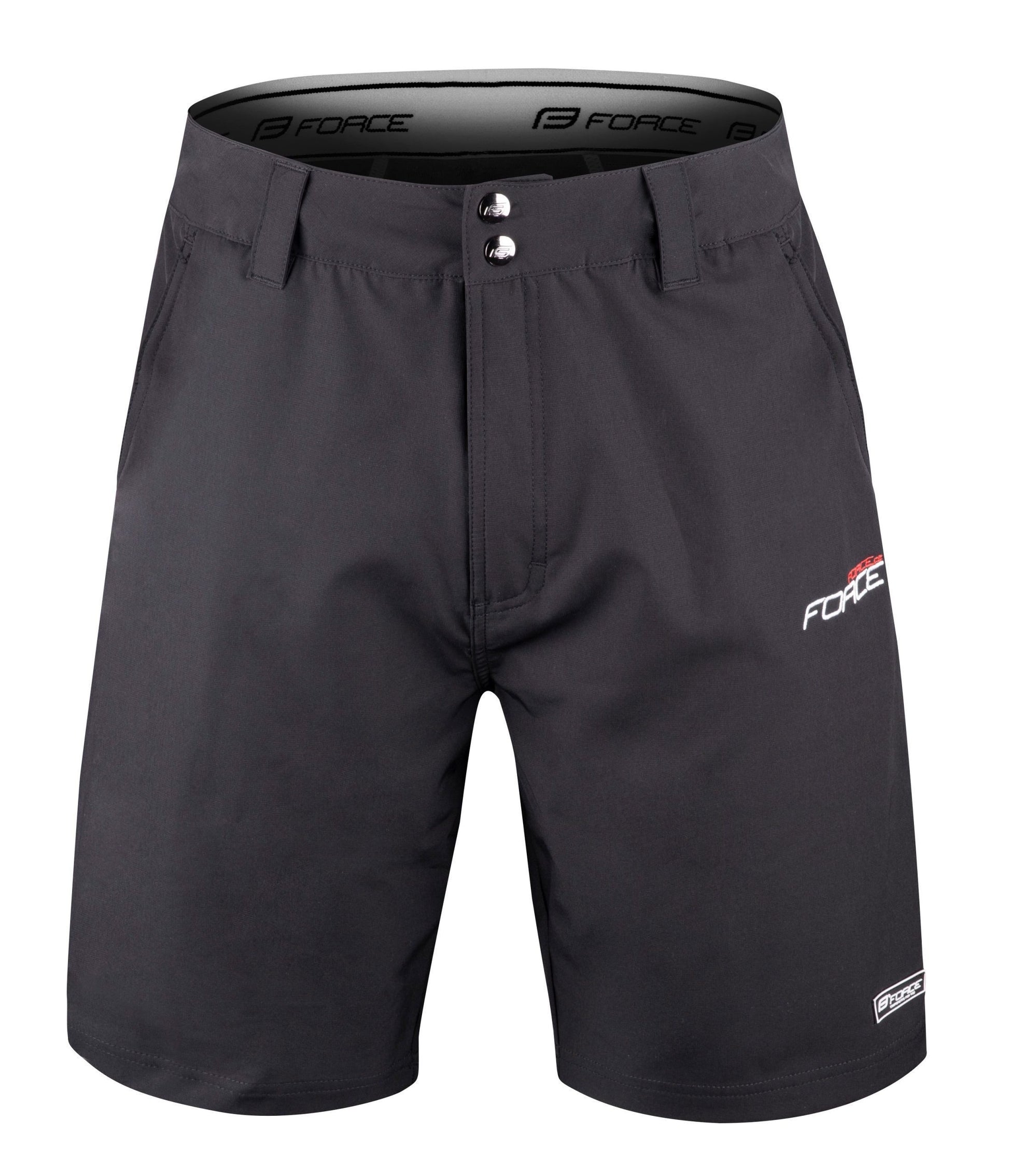 pantaloni force blade mtb cu sub pantaloni cu bazon negru xxl scaled