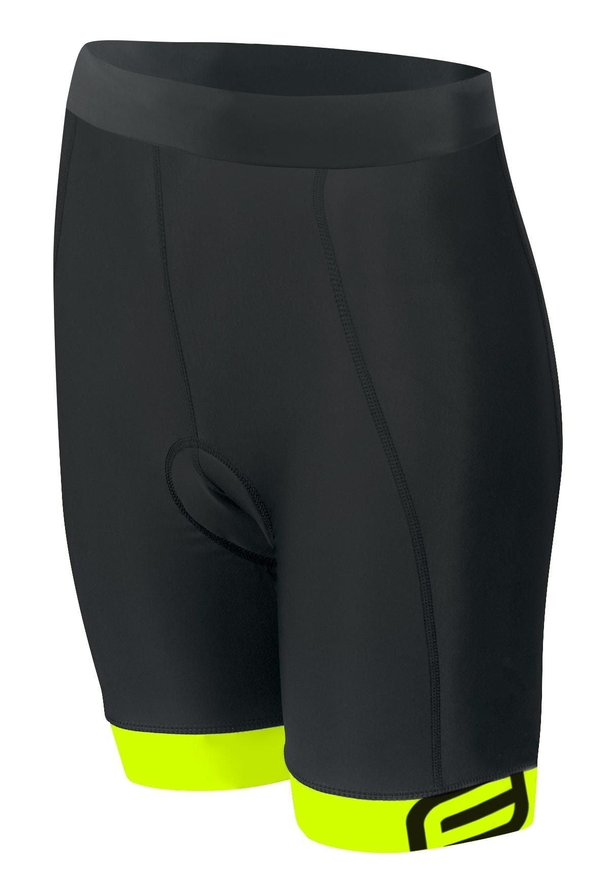 pantaloni force kid cu bazon negru fluo 128 140 cm 1