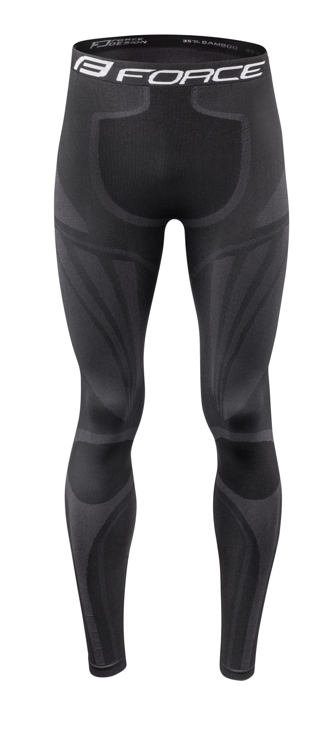 Pantaloni functionali Force Frost negri XS-S
