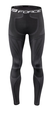 Pantaloni functionali Force Frost negri XS-S