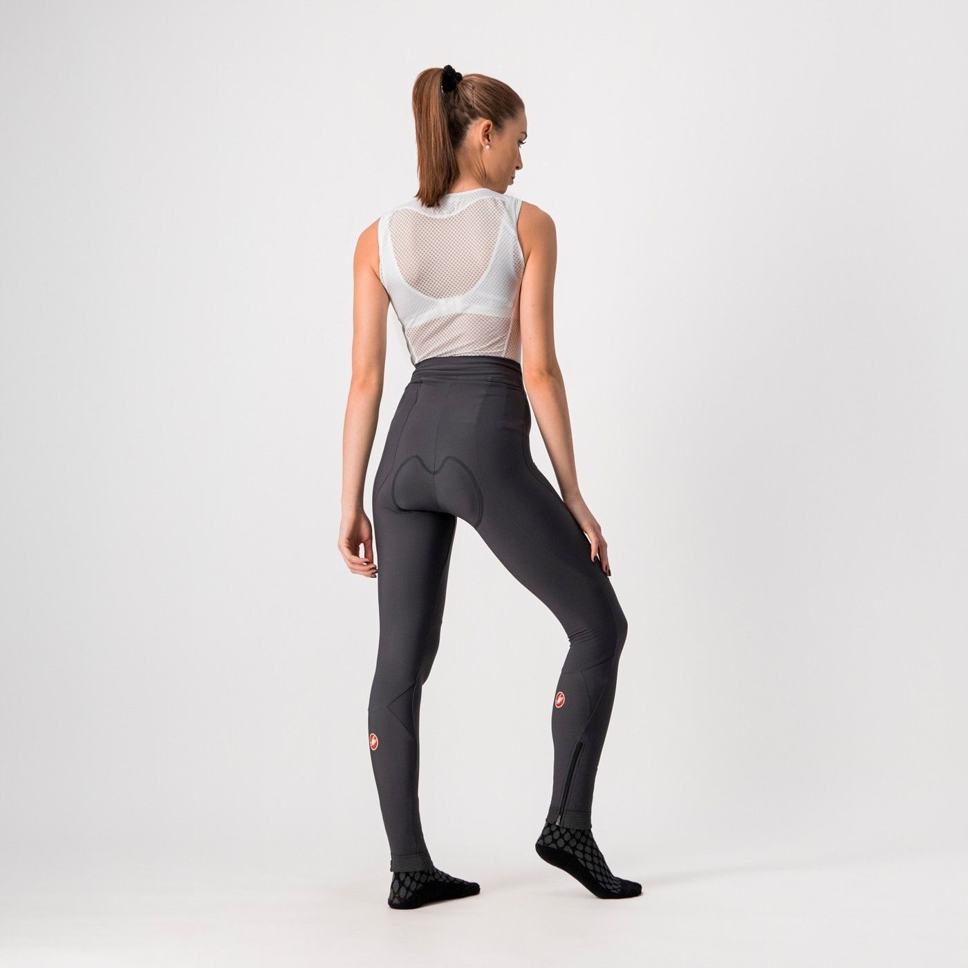 pantaloni lungi castelli velocissima de dama antracit l 1