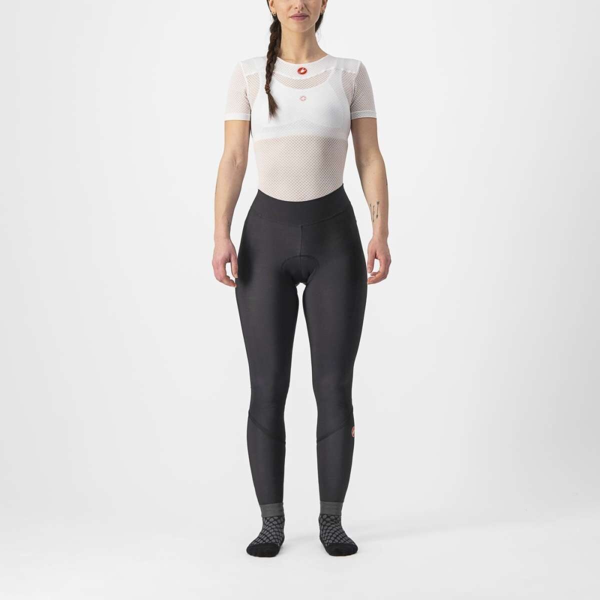 pantaloni lungi castelli velocissima thermal negru s