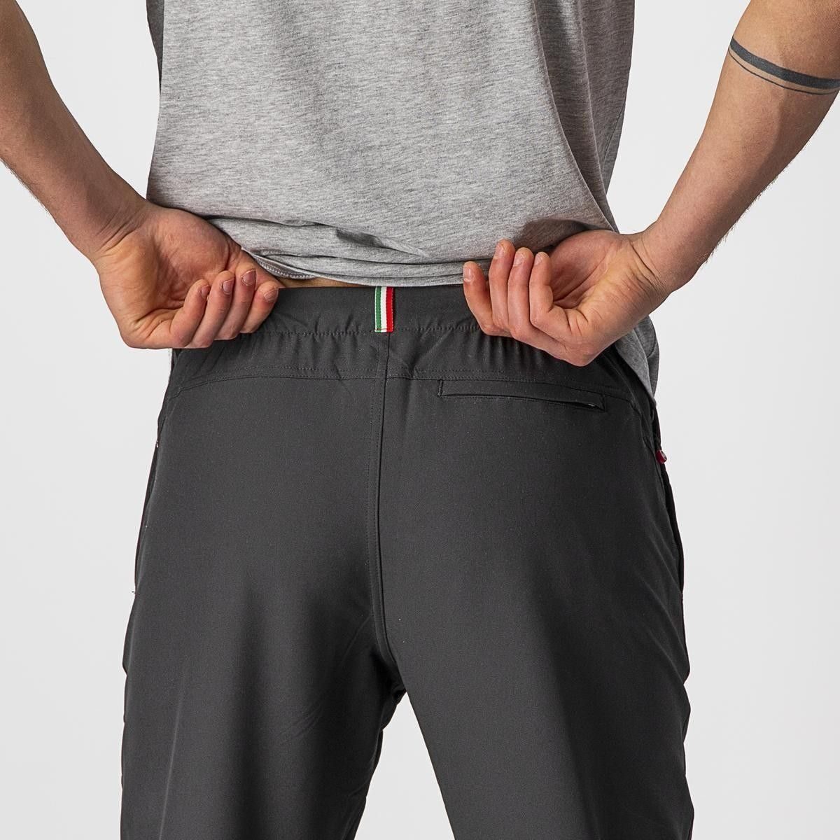 pantaloni lungi casual castelli milano negru m 4