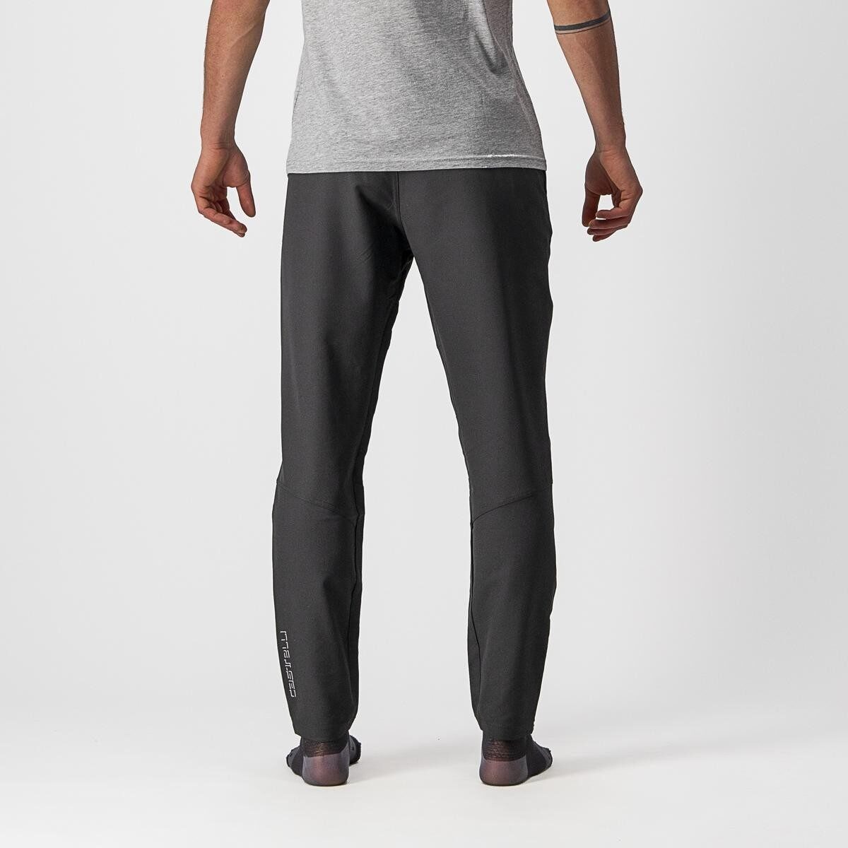 pantaloni lungi casual castelli milano negru xxl 1