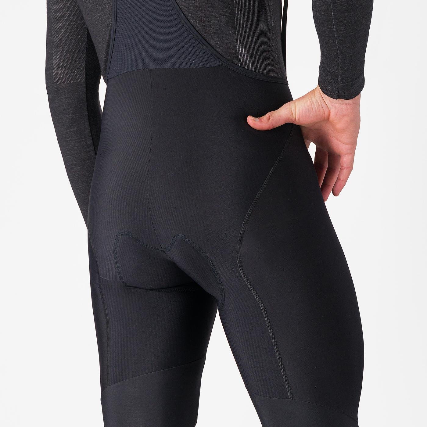 Pantaloni lungi cu bretele Castelli Competizione Negri L