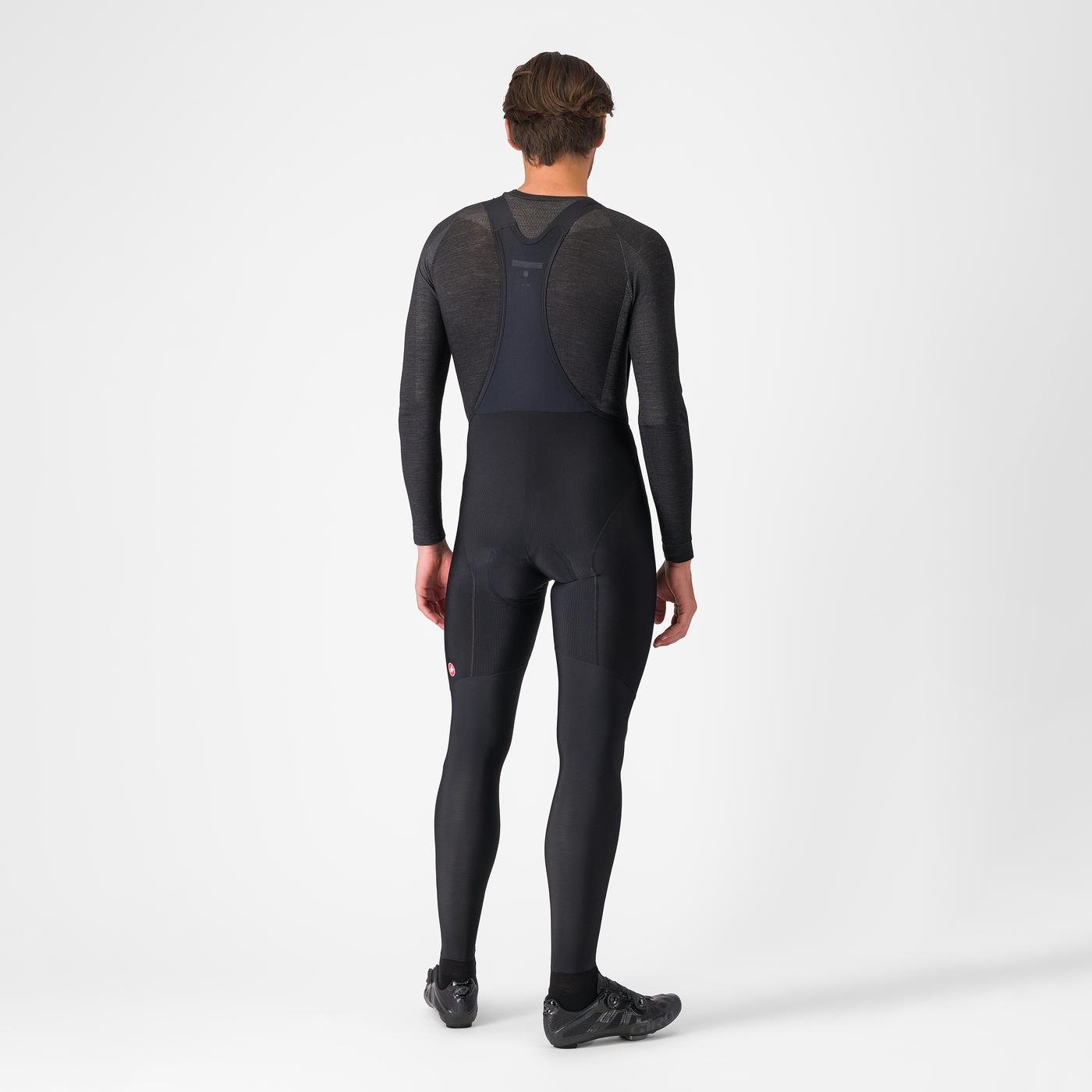 Pantaloni lungi cu bretele Castelli Competizione Negri S