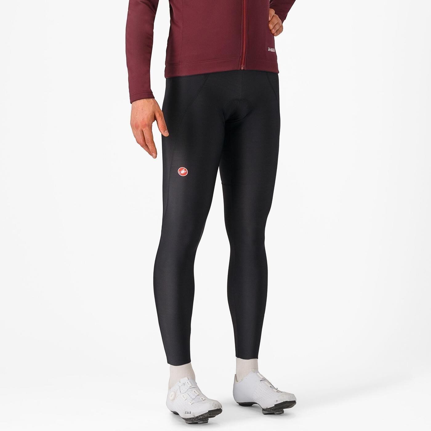 pantaloni lungi cu bretele castelli espresso negru l