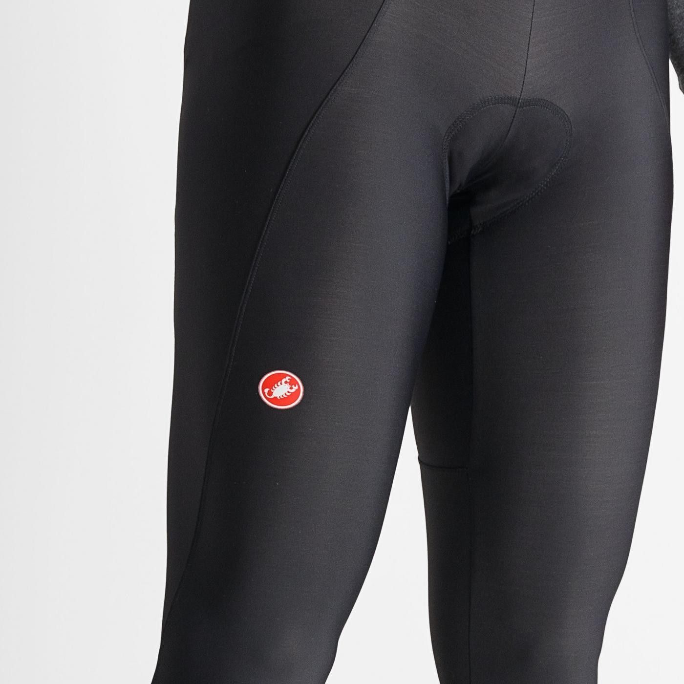 pantaloni lungi cu bretele castelli espresso negru m 3