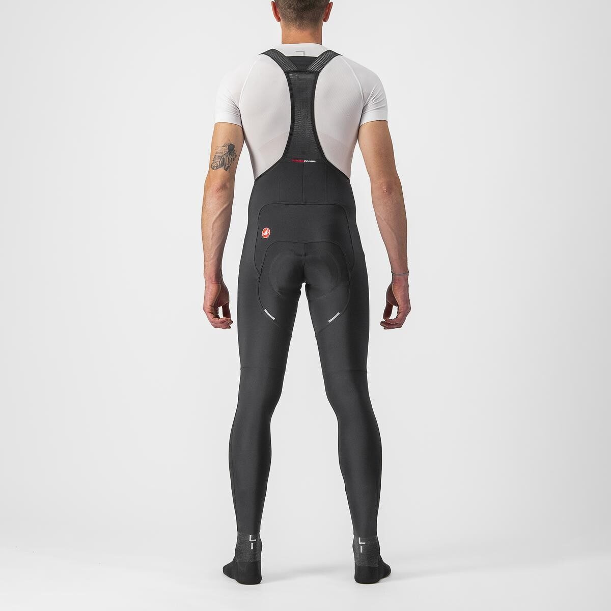 pantaloni lungi cu bretele castelli free aero rc negru l 1