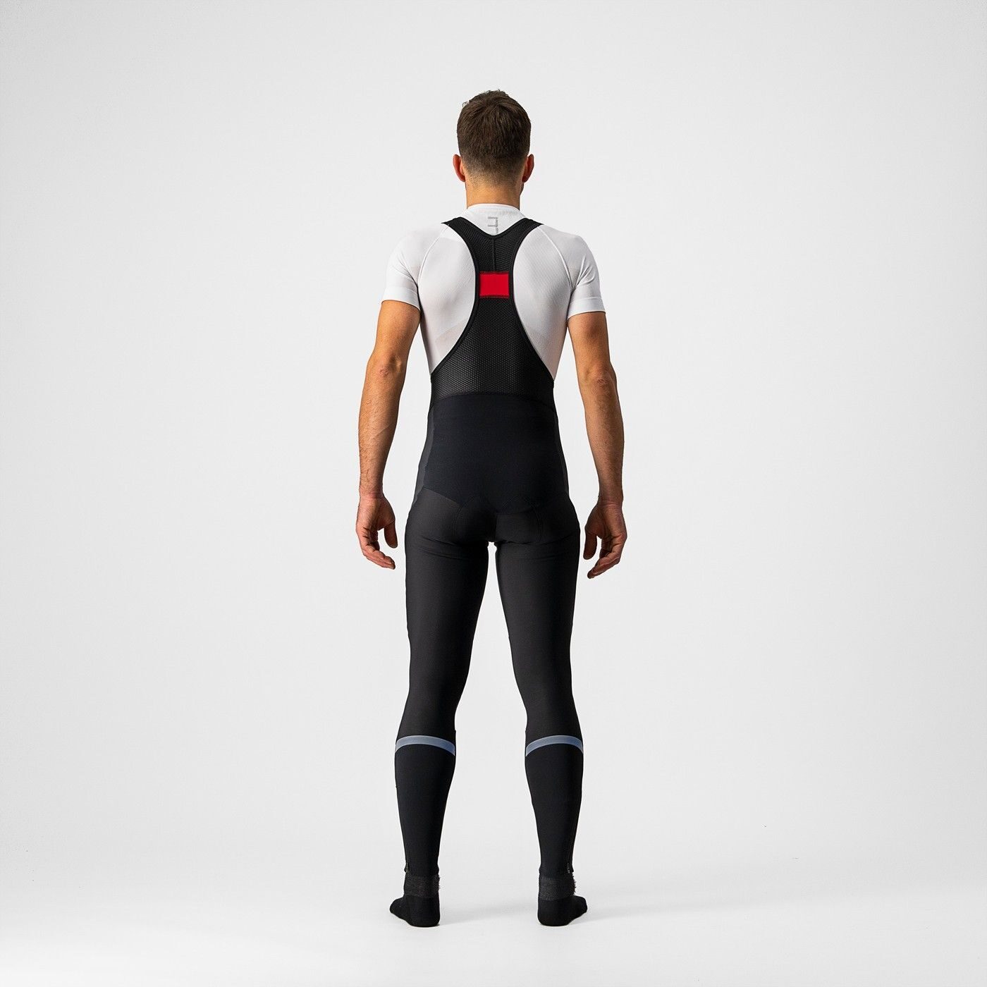 pantaloni lungi cu bretele castelli polare 3 negru xl