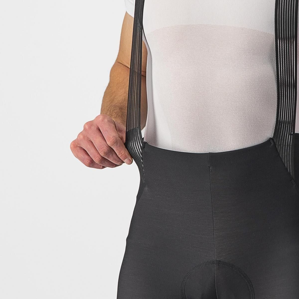 pantaloni lungi cu bretele castelli semifreddo negru l 4