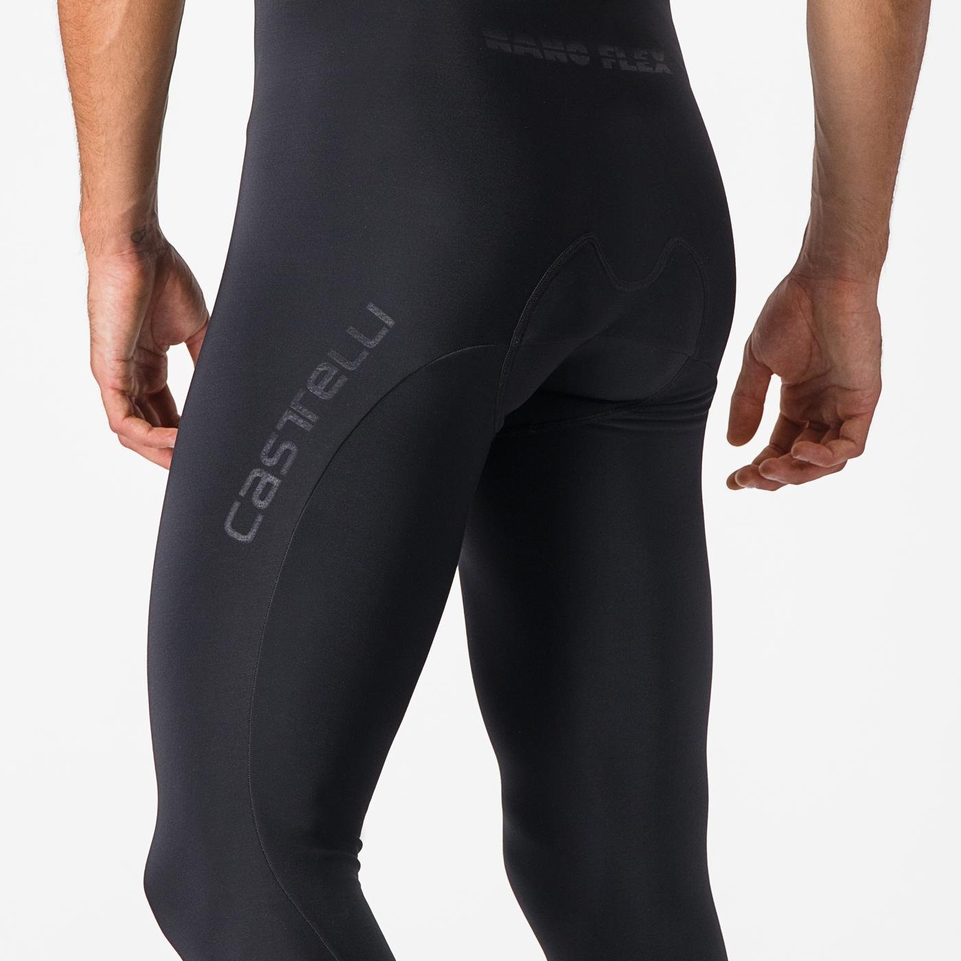 Pantaloni lungi cu bretele Castelli Tutto Nano Negri M