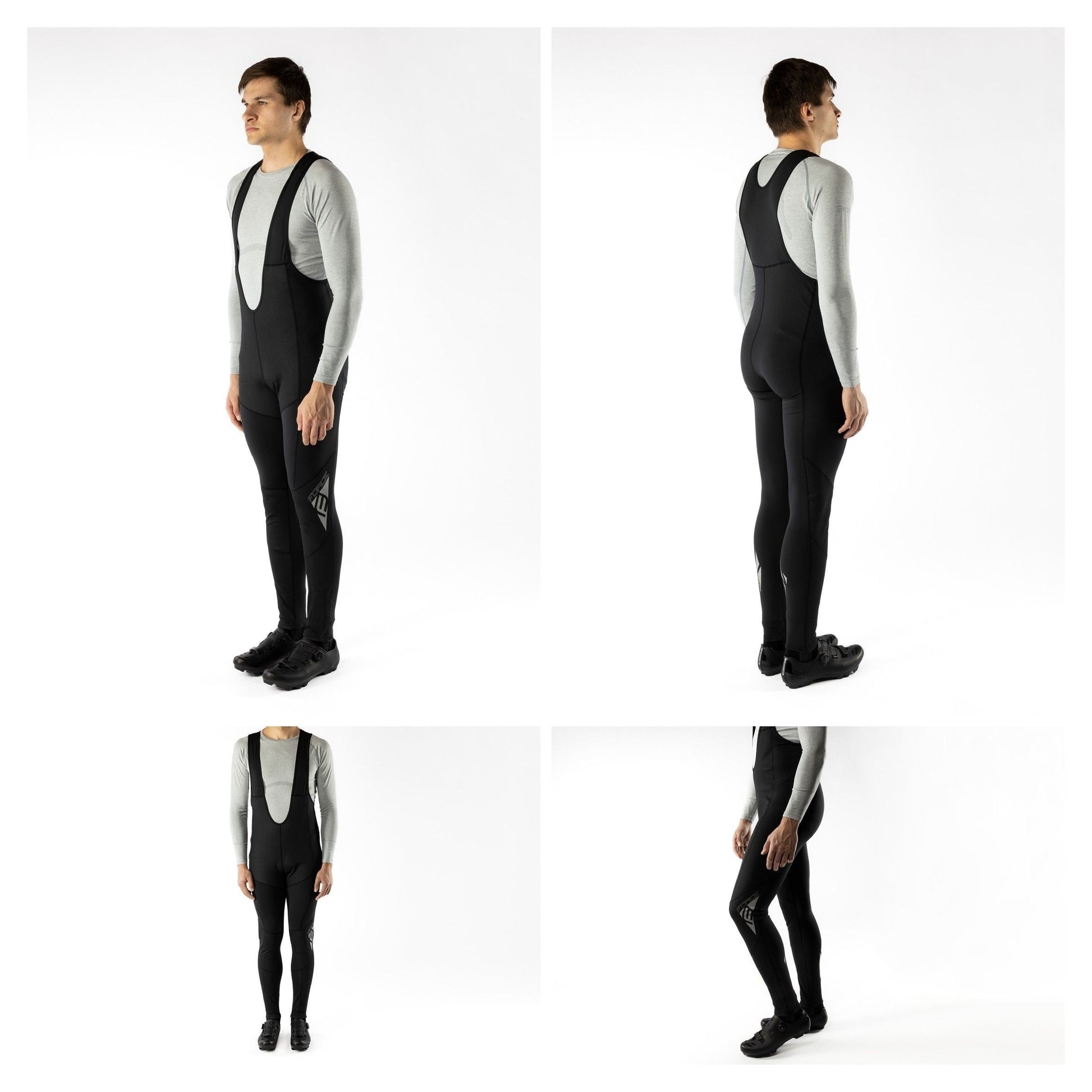 pantaloni lungi cu bretele fara bazon force shard windster negri xxl 2