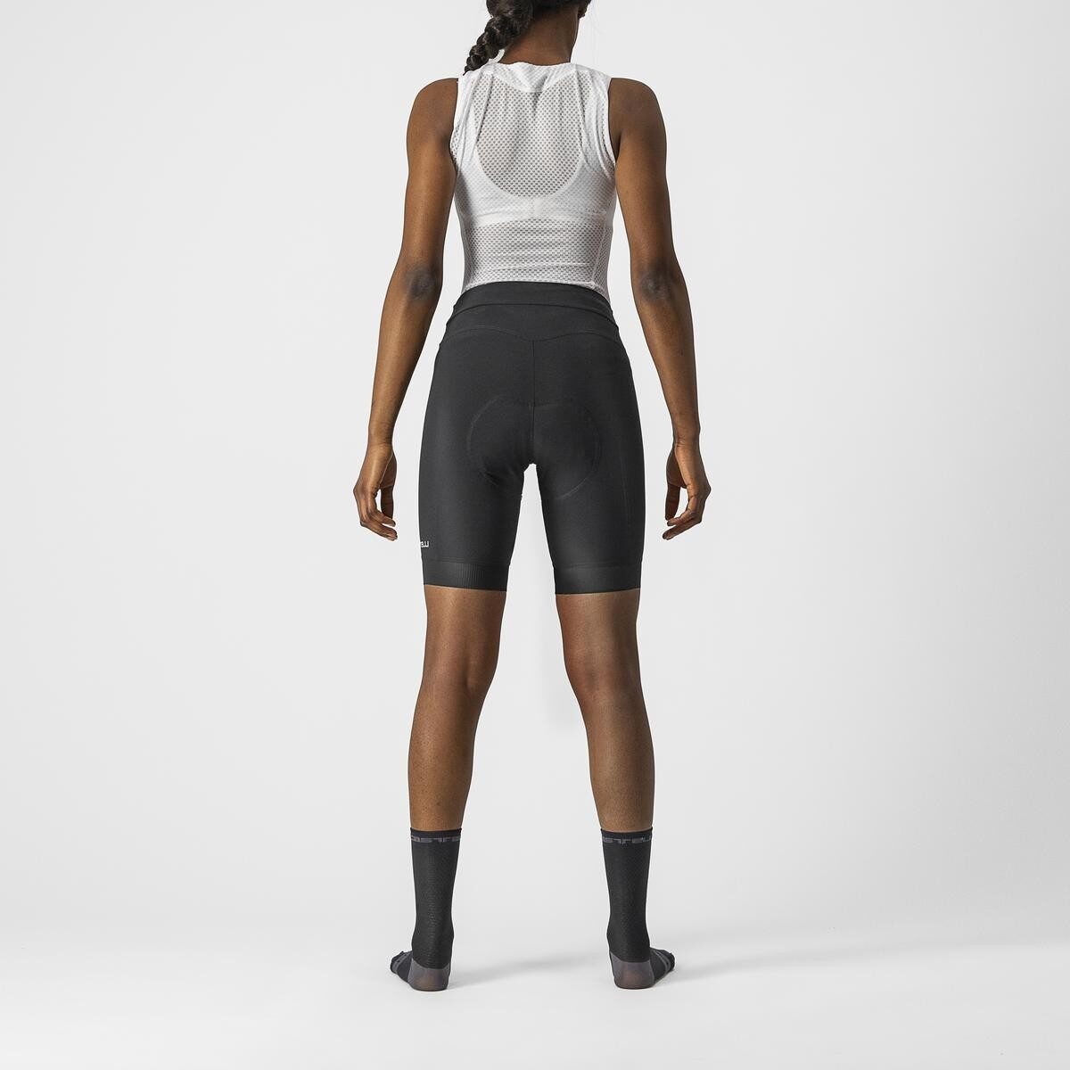 pantaloni scurti castelli endurance w de dama negru xs 1