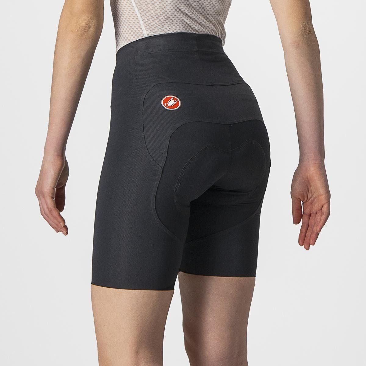 pantaloni scurti castelli free aero rc w de dama negru m 4