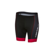 pantaloni scurti castelli future racer kid pentru copii negru rosu 6a