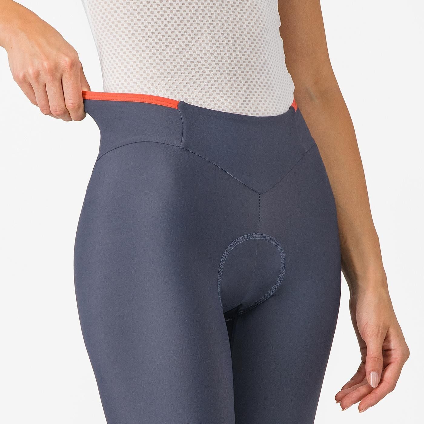 pantaloni scurti castelli prima 2 pentru femei albastru amurg rosu hibiscus s 1