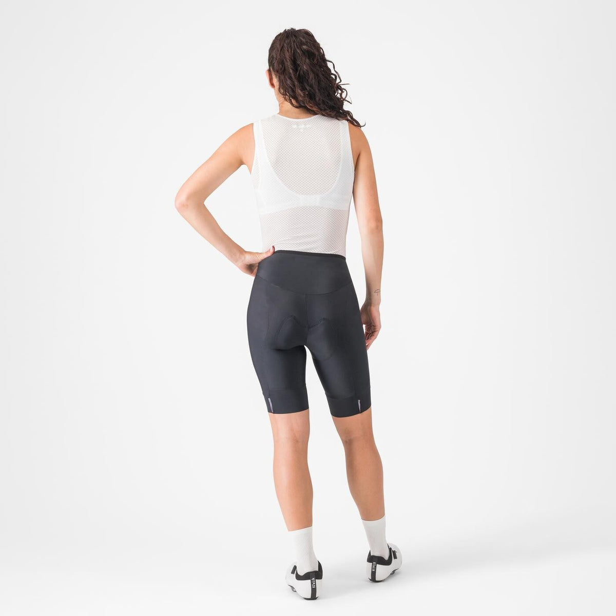 Pantaloni scurti Castelli Prima 2, pentru femei, negru/negru