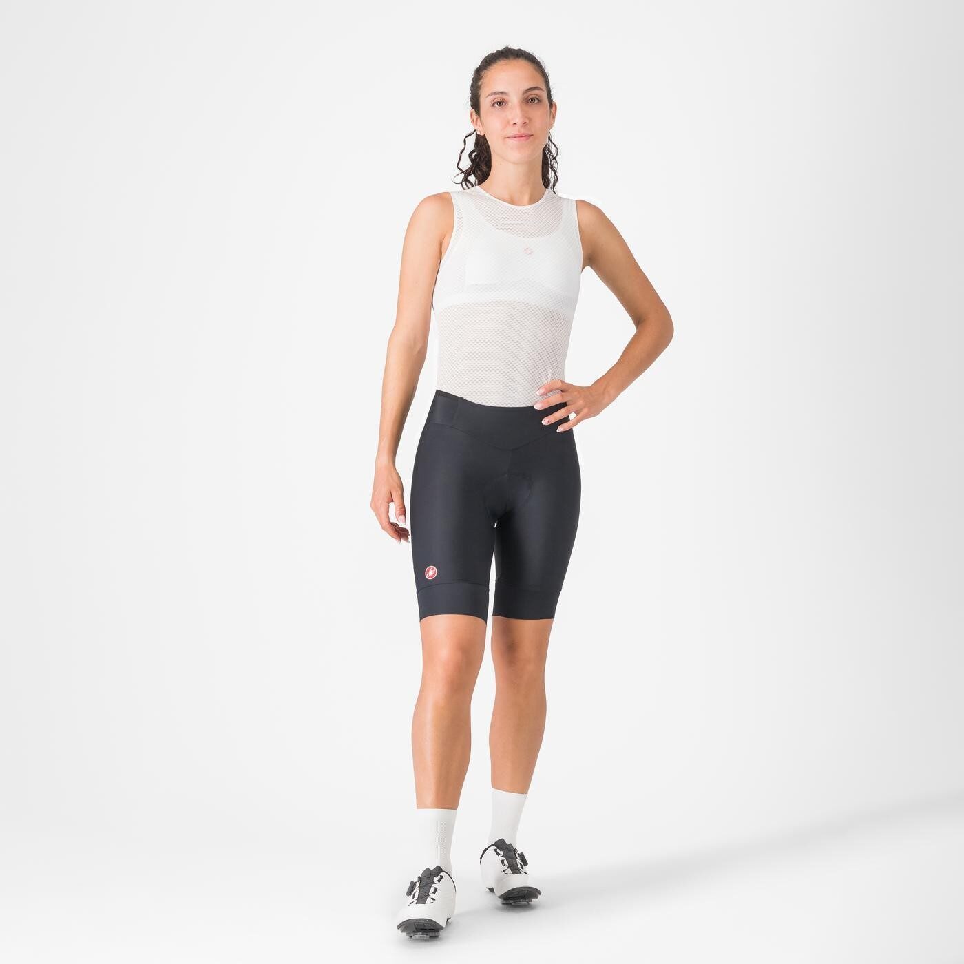 pantaloni scurti castelli prima 2 pentru femei negru negru m
