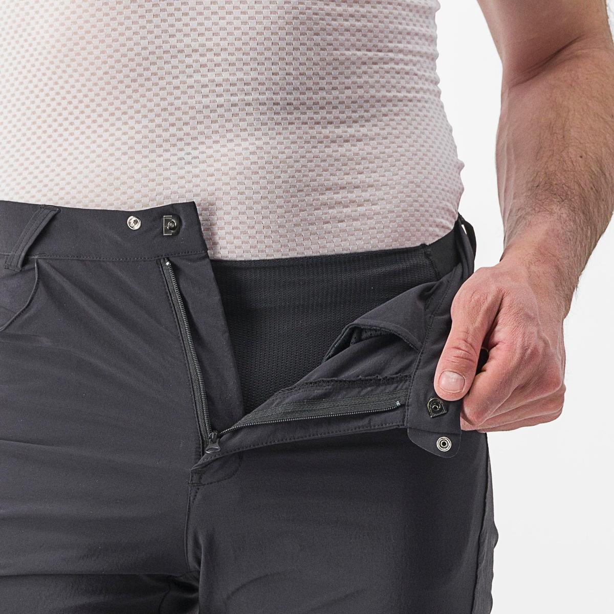 Pantaloni scurti Castelli Unlimited Adventure Baggy negru XL