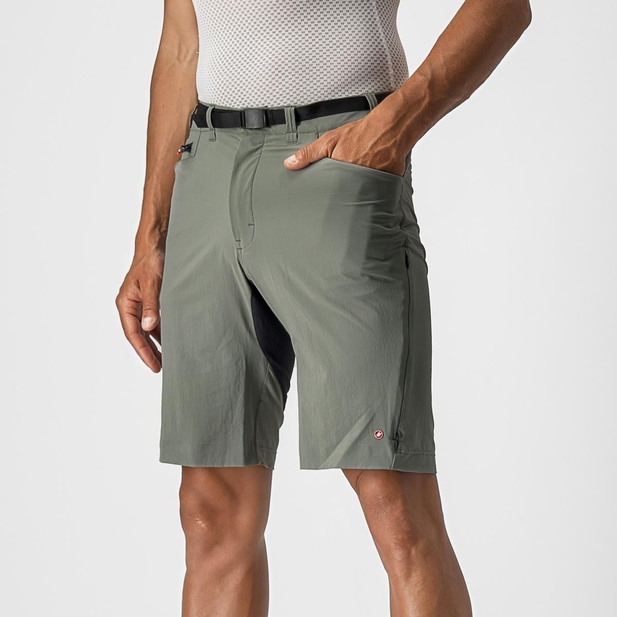 pantaloni scurti castelli unlimited trail baggy kaki xl 3