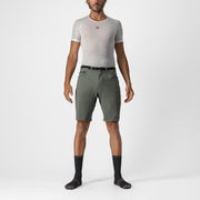 pantaloni scurti castelli unlimited trail baggy kaki xl