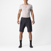 pantaloni scurti castelli unlimited trail baggy negru l