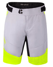 pantaloni scurti cu bazon force storm gri fluo s scaled