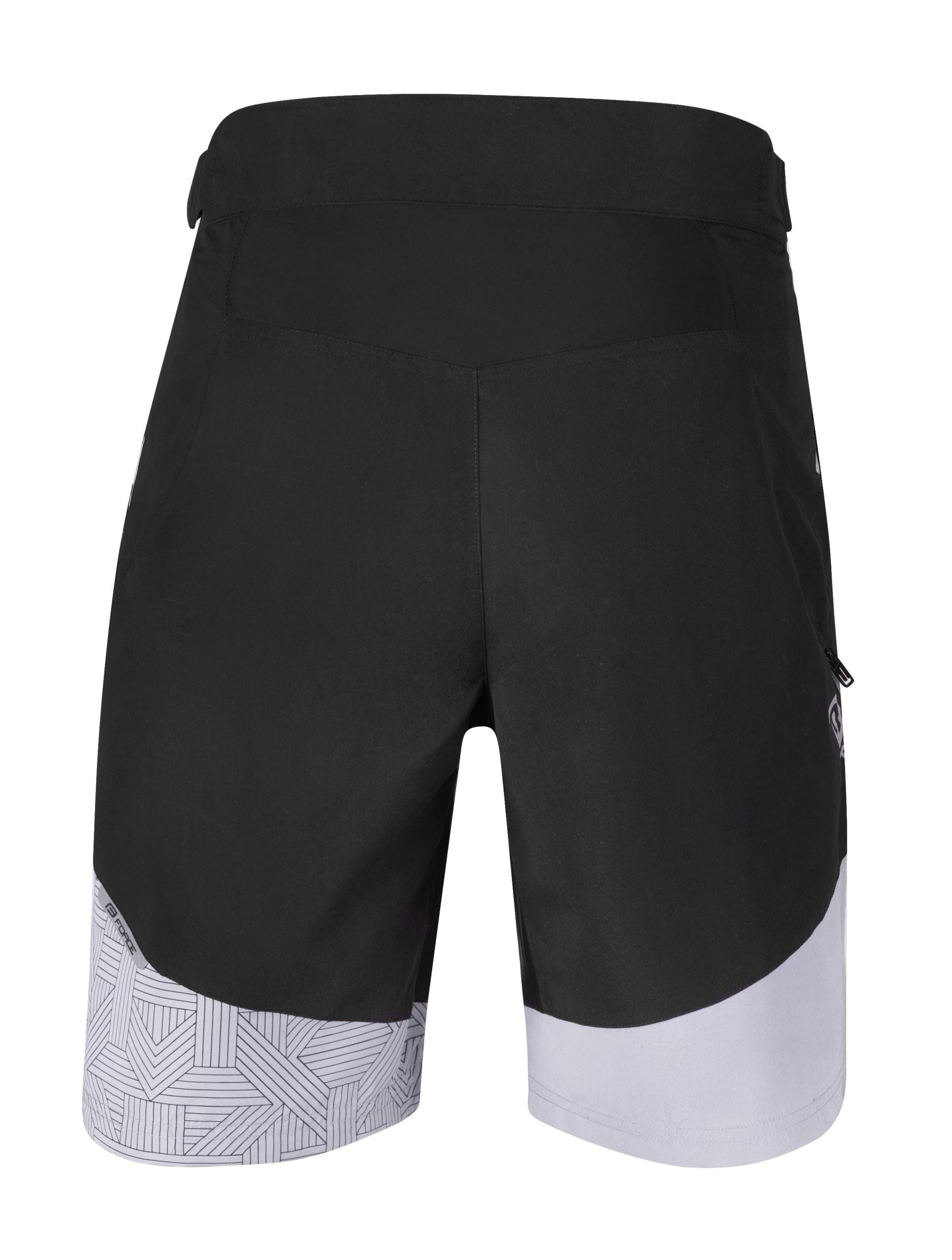 pantaloni scurti cu bazon force storm negru gri negru gri s 1 scaled
