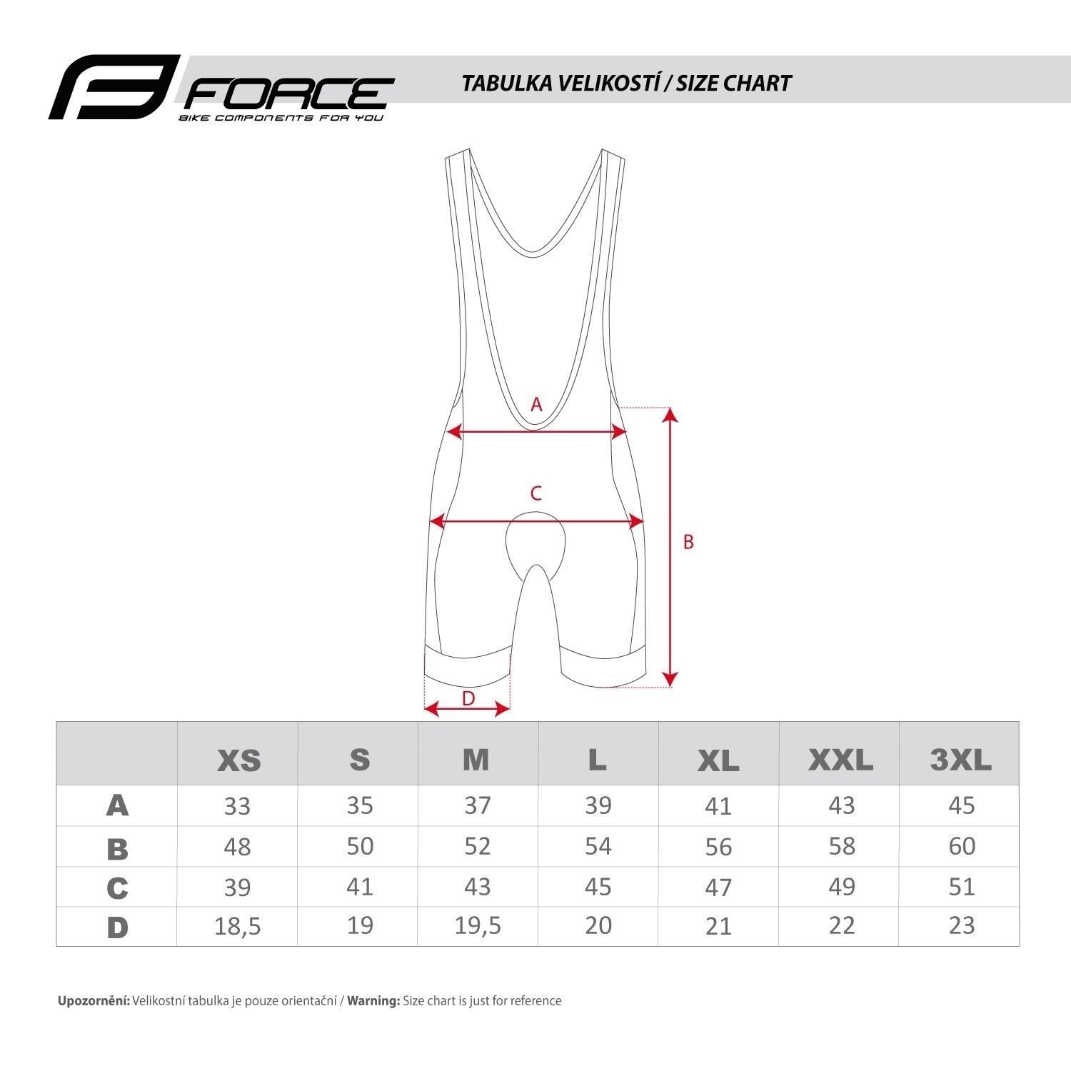 pantaloni scurti cu bazon si bretele force b51 negru l 5