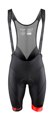pantaloni scurti cu bazon si bretele force b51 negru rosu xxl scaled