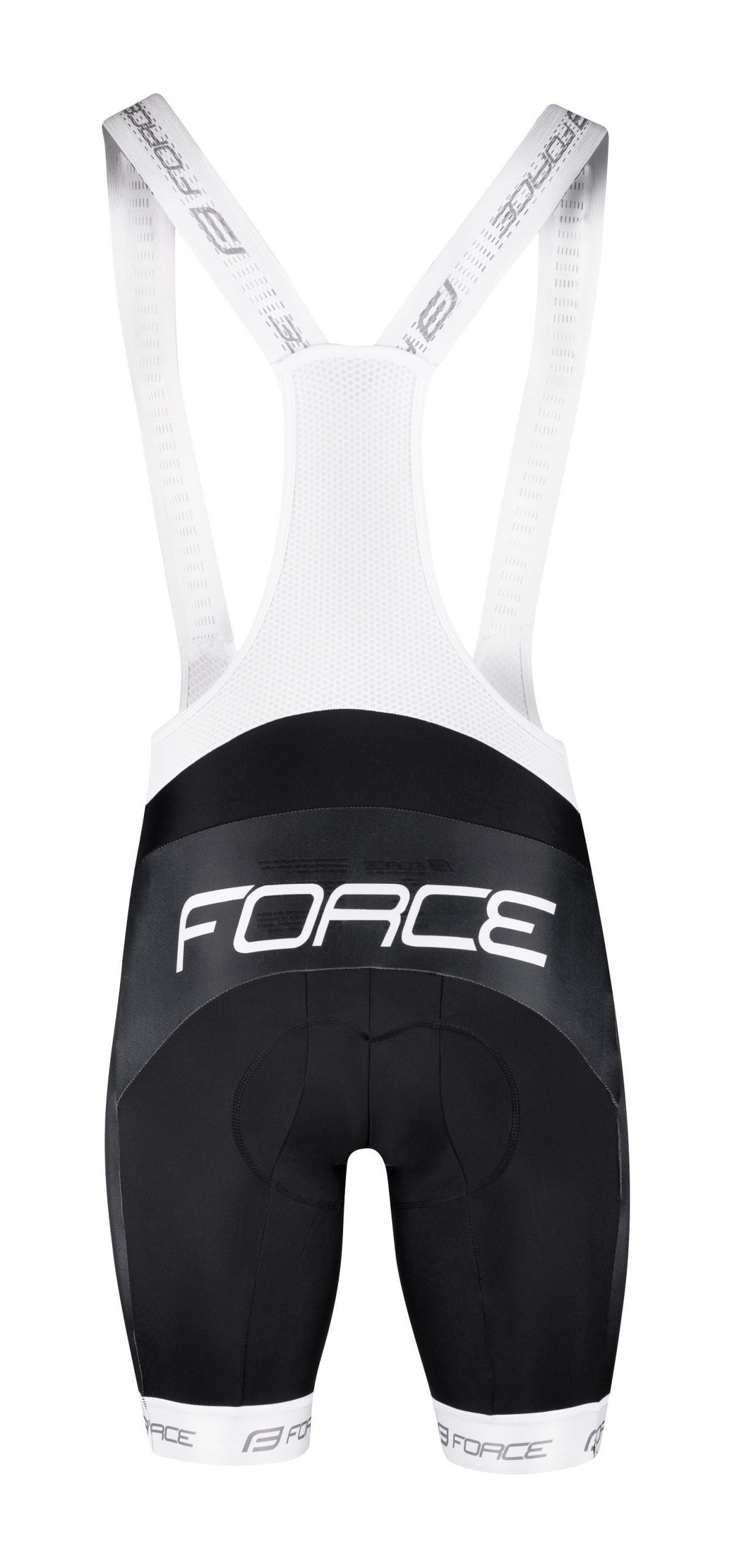 pantaloni scurti cu bazon si bretele force team18 negru alb xl 2 scaled