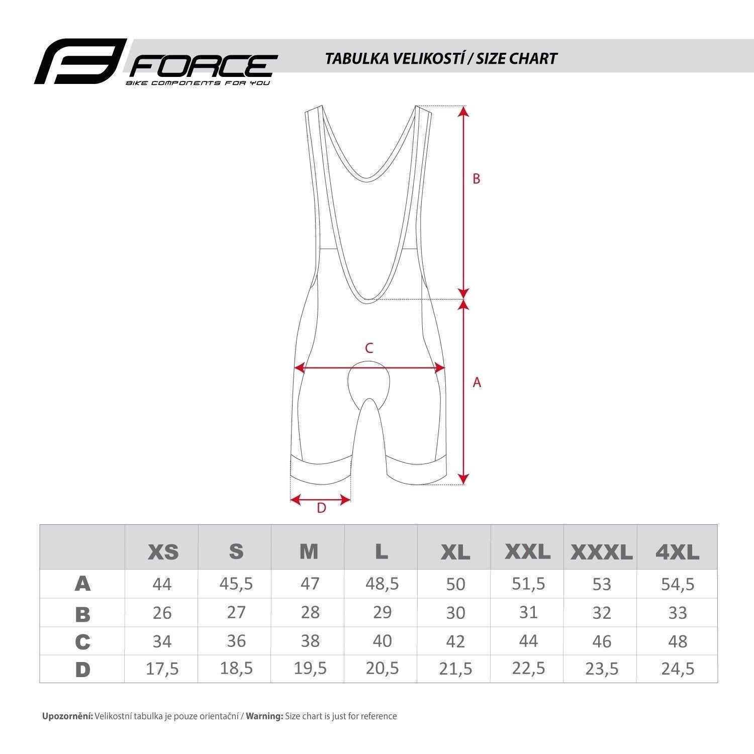 pantaloni scurti cu bazon si bretele force team18 negru alb xl 4