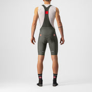 pantaloni scurti cu bretele castelli competizione verde inchis m