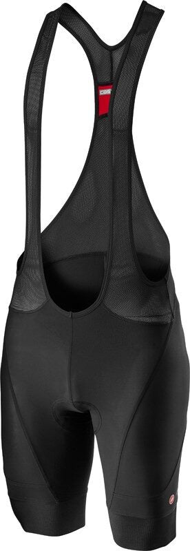 pantaloni scurti cu bretele castelli endurance 3 negru s 1