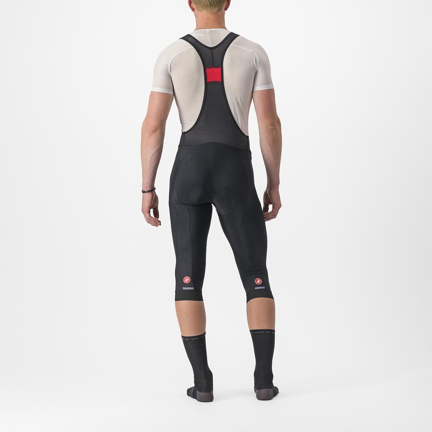 pantaloni scurti cu bretele castelli entrata 2 negru l 7