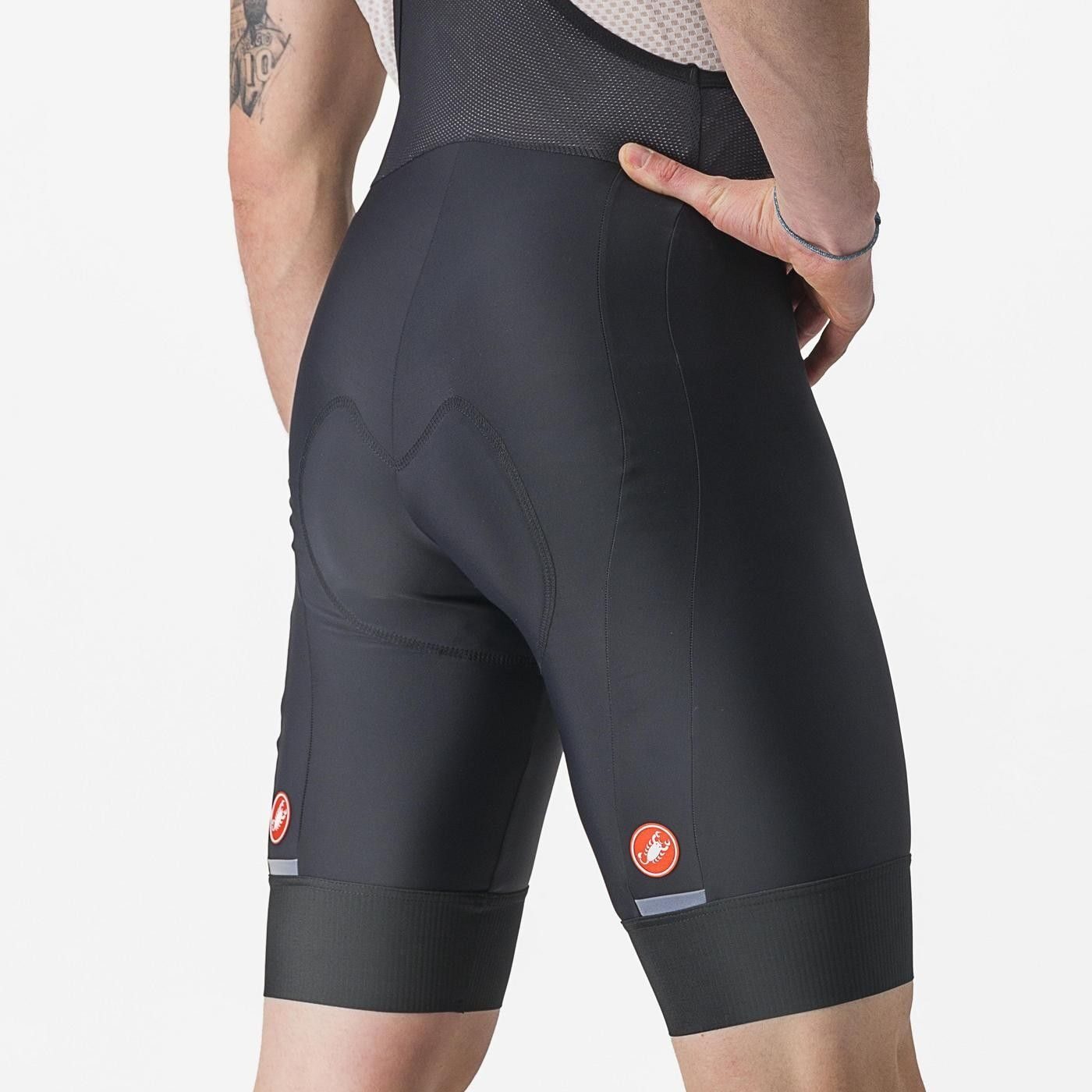 pantaloni scurti cu bretele castelli entrata 2 negru m 3