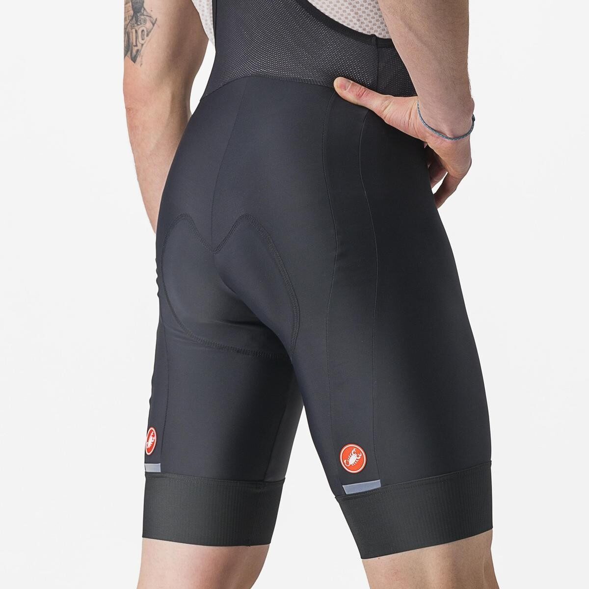 pantaloni scurti cu bretele castelli entrata 2 negru xxxl 3