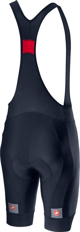 pantaloni scurti cu bretele castelli entrata bleumarin s