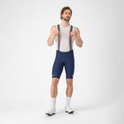 Pantaloni scurti cu bretele Castelli Espresso 2, pentru barbati, albastru belgian L