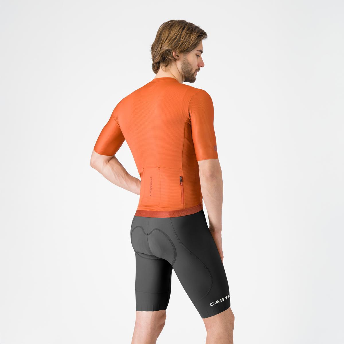 Pantaloni scurti cu bretele Castelli Espresso 2, pentru barbati, negru L