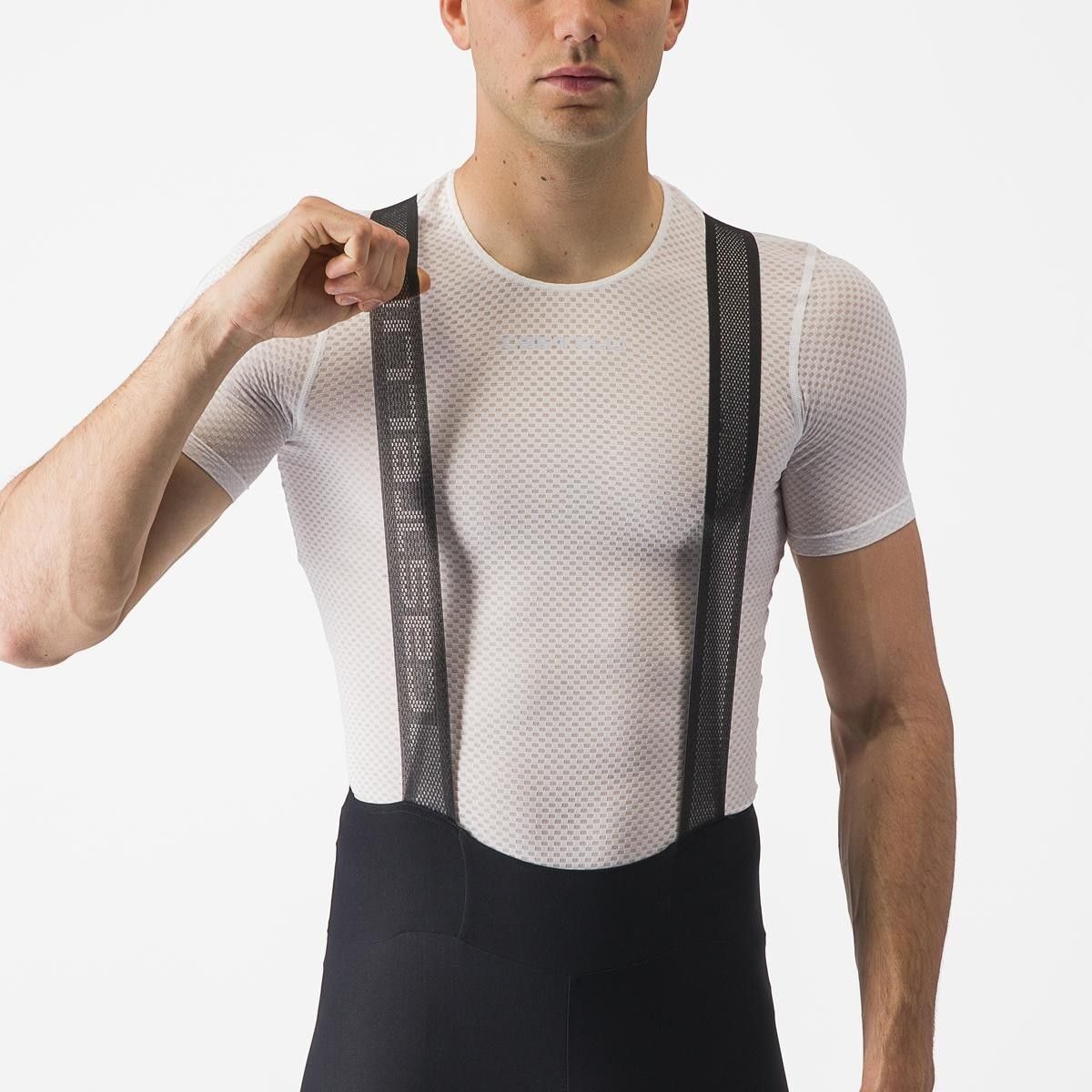 pantaloni scurti cu bretele castelli espresso negru l 3