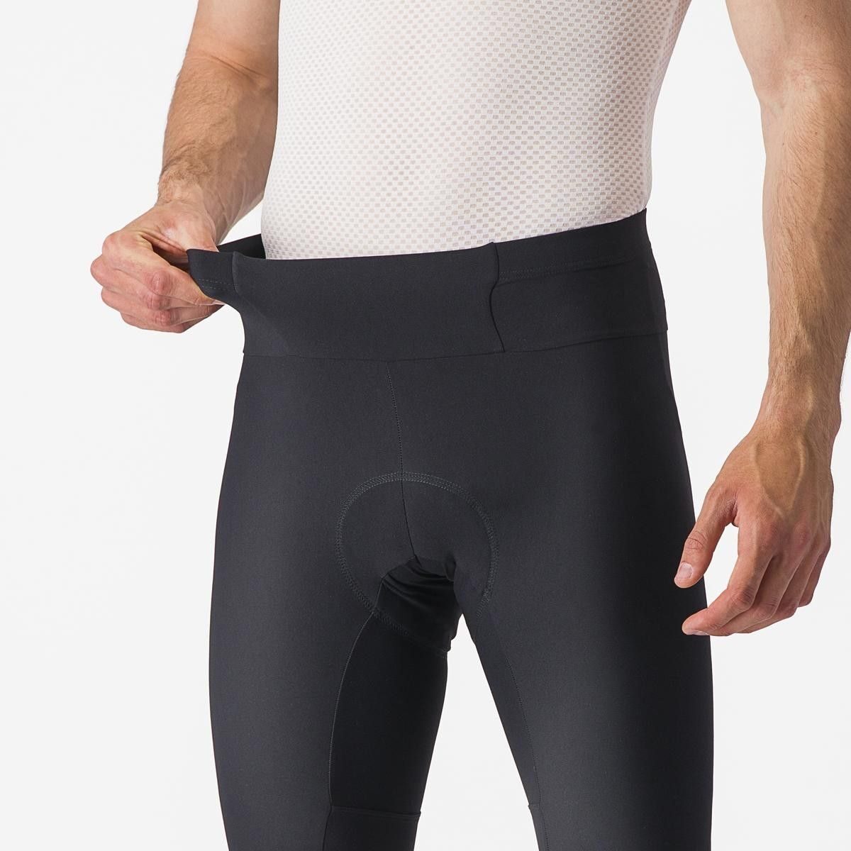 pantaloni scurti cu bretele castelli espresso negru xl 10