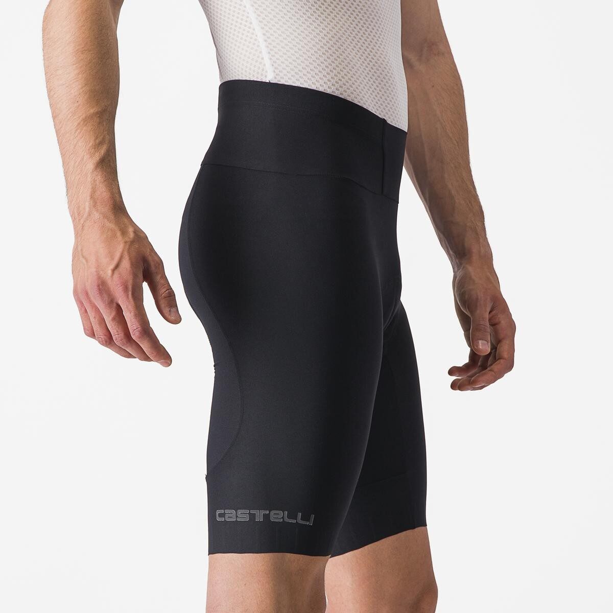 pantaloni scurti cu bretele castelli espresso negru xl 11